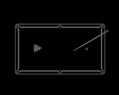 Billiards Autocad Blocks